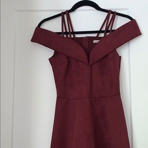 Velour/ velvet dress